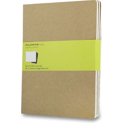 Moleskine Sešity Cahier B5 čistý 3 ks karton
