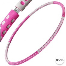 Fit Life 5772 Hula hop 85 cm růžovo-šedý