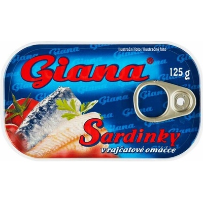 Giana Sardinky v tomatové omáčce, 125g