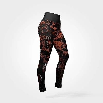 Takoy Střihový panel 36 legíny Slim fit abstrakt 7 plavkovina-NS-16055