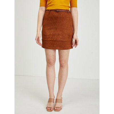 Orsay Кафява дамска пола от велур ORSAY Orsay | Kafyav | ЖЕНИ | XS