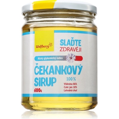 Wolfberry Sirup z čekanky přírodní sladidlo 600 g