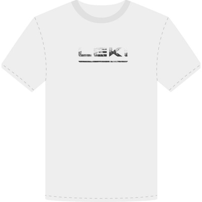LEKI LOGO T-SHIRT LEKI M white black