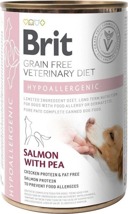 Brit Veterinary Diets GF Dog Hypoallergenic 400 g Brit Veterinary Diets GF Dog Hypoallergenic 400 g