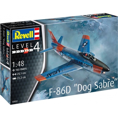 Revell North American F-86D Dog Sabre Model Set 1:48