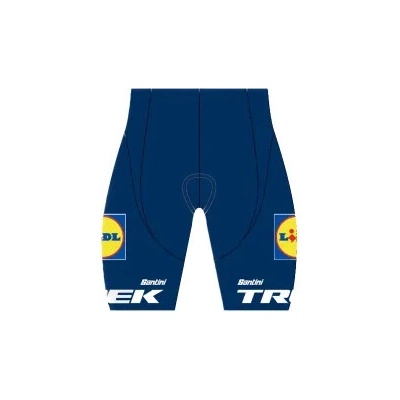 Santini replika dámských cyklistických závodních kraťasů Lidl-Trek tmavě modré