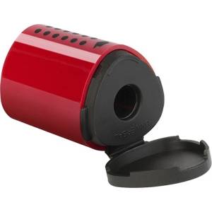Faber-Castell Острилка, перфоратор за една дупка, контейнер, FABER-CASTELL, "Grip 2001 mini", смесени цветове 183710 (183710)