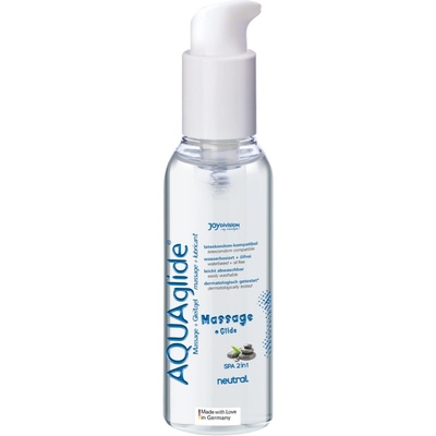 Lubrikant a masážny gél Aquaglide Massage + Glide Neutral 200 ml JoyDivision