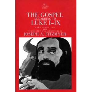 Gospel According to Luke I-IX | Joseph A Fitzmyer (ISBN: 9780300139808)
