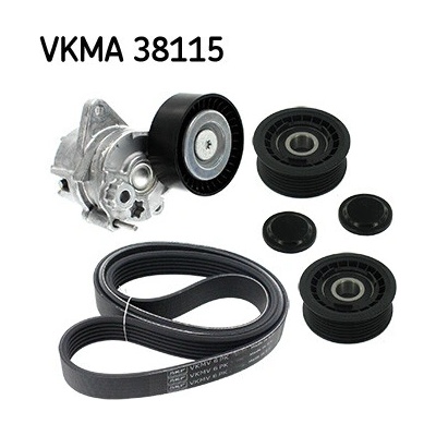 Ozubený klinový remeň - Sada SKF VKMA 38115 (VKMA38115)