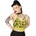 KILLSTAR дамски потник (топ) KILLSTAR - Skulleo Halter - зелен - KSRA010891