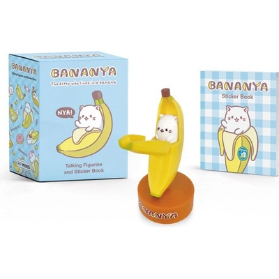 Bananya: Talking Figurine and Sticker Book Crunchyroll