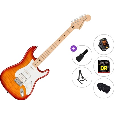 Squier Affinity Series Stratocaster FMT Standard SET Sienna Sunburst Електрическа китара