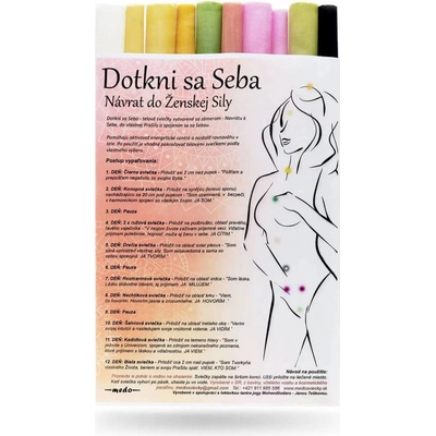 Medosviecky Jan Melichtělové svíčky Dotkni se Sebe 10 ks – Zboží Dáma