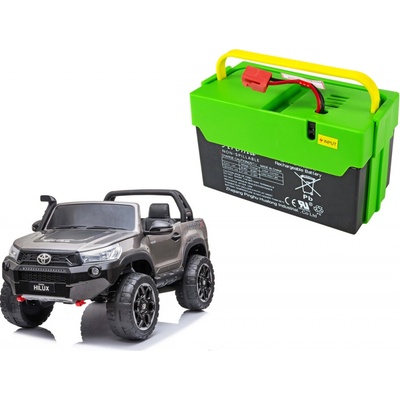 Andos Bateriový vyjímatelný box pro elektrické autíčko Toyota Hilux, baterie 24V/7Ah DK-HL850-24V