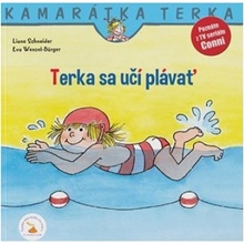 Terka sa učí plávať