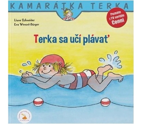 Terka sa učí plávať