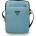 GUESS Triangle Logo Tablet Bag 10 - дизайнерска чанта с презрамка за таблети до 10 инча (син)