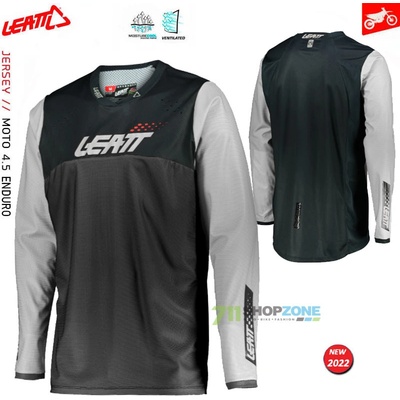 Leatt Moto 4.5 Enduro sivý