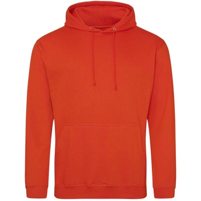 unisex Just Hoods Spálená oranžová