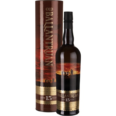 Old Ballantruan Peated 15y 50% 0,7 l (tuba)
