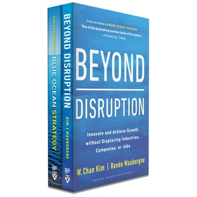 Blue Ocean Strategy + Beyond Disruption Collection 2 Books Kim W. Chan