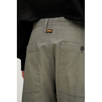 G-Star RAW панталон мъжки от памук Pleated Chino Relaxed Tapered (D24543.E514)