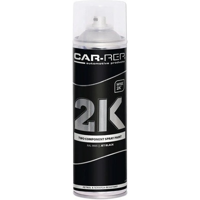 Lak v spreji Car-Rep 2K RAL9005 tmavočierny 500 ml