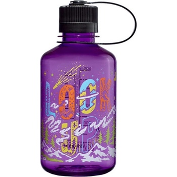 Nalgene Narrow Mouth Wild Expressions 500 ml Цвят: лилав