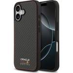 Red Bull Racing Гръб Red Bull за iPhone 17, MagSafe Kevlar Logo Matt, Черен