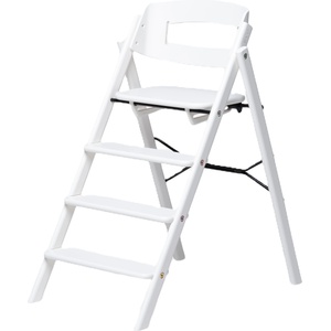 KAOS Детски дървен стол за хранене Kaos - Klapp, White (KLA-BEE-WHI) - baby