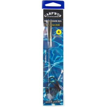 Carp R Us Náväzec Ready Combi Rig Stiff Link Smooth CNT veľ.4 50 lb 2 ks