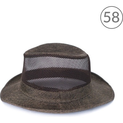 Art of Polo Stylový fedora klobouk hnědý – Zboží Dáma
