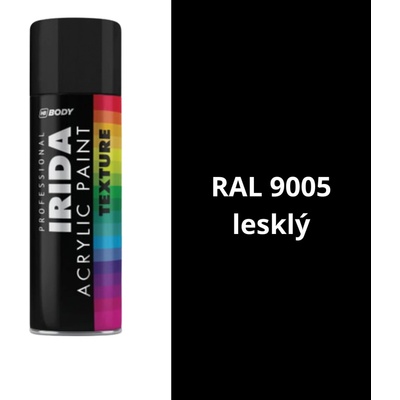 HB Body sprej Irida 9005 400 ml čierny lesklý