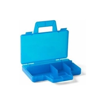 LEGO® To Go úložný box s přihrádkami modrá 40870002