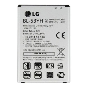 LG Батерия за LG G3 / D855 / F400, оригинална, 3000 mAh (115248)