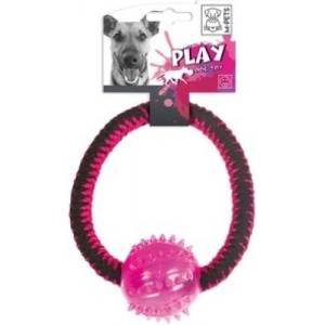 M-PETS Играчка за кучета M-Pets TWIST Ring - Играчка Туист, ринг с топка 19 см - Белгия 10616599