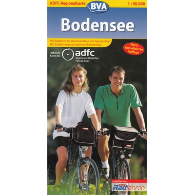 RK Bodensee 1:50.000 cyklomapa ADFC