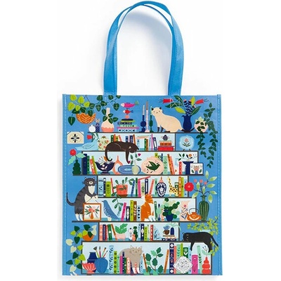 Galison Purrfect Nook Reusable Shopping Bag