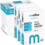 OFITURIA HYBRITE Multipurpose A4 Paper for Printers 80g (4000 Sheets - 8 Packs) - COM0249 (COM0249)