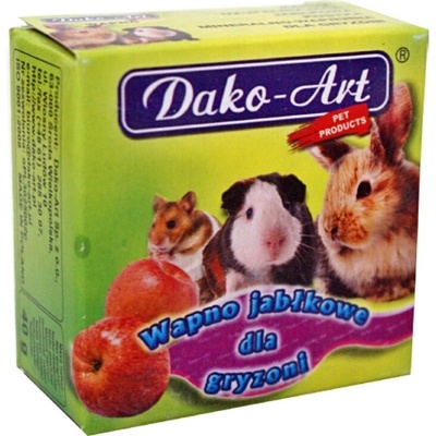 Dako Minerálny kameň hlodavec s jablkom 40 g