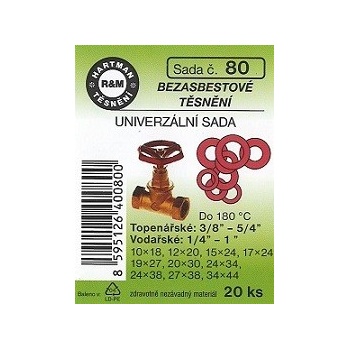 Hartman těsnění Sada č. 80