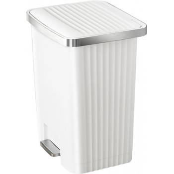 EKO-Europe EKO Кош за отпадъци с педал HANA II - бял - 70 л (EKO 638870 - White)