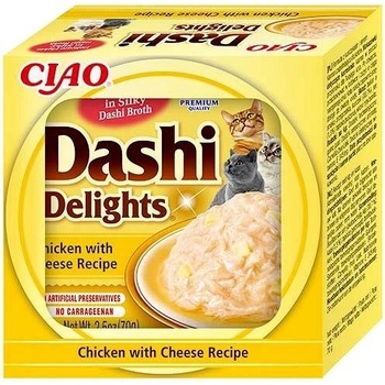 Inaba Ciao Dashi Delights kuře se sýrem 70 g