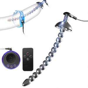 SuperLove E-Stim Cock Torture Set Urethral Dilator 8mm