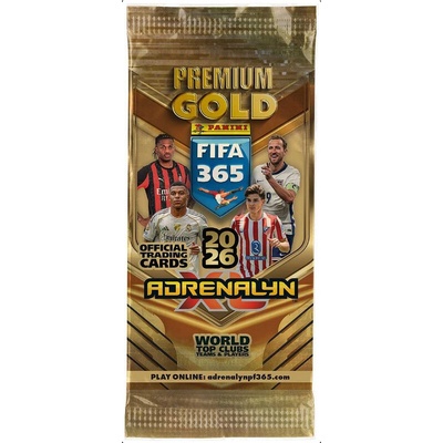 Panini FIFA 365 Adrenalyn XL 2026 zlaté karty