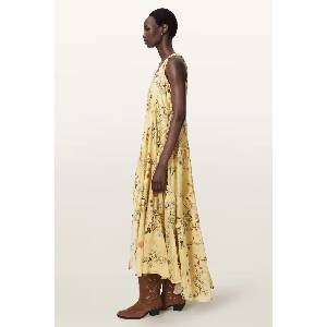 AllSaints асиметрична рокля с лиосел DORINA (W186DE)