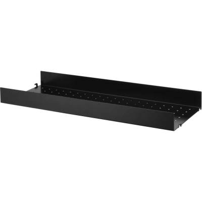 String Vysoká kovová police Metal Shelf High 78 x 30, Black, MSH7830-13-1