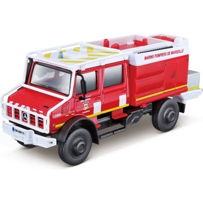 Bburago MERCEDES-BENZ UNIMOG U5000 HASIČI