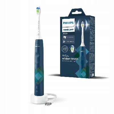 Philips Sonicare 4100 sonická zubná kefka, tmavomodrá HX3689/42